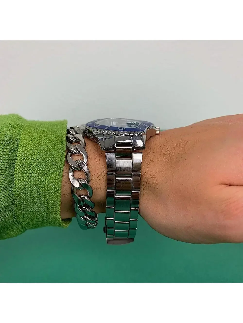 Classy Y2k 2000s vintage style essential minimalist retro stainless steel cyber